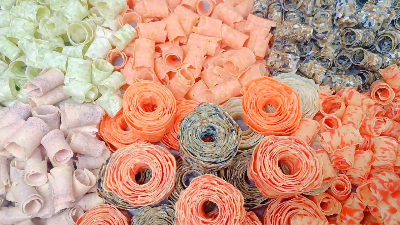 SOAP ASMR || SIMPLE RECYCLED SOAP CRUNCH♻️ || SOAP ROSES || SOAP CURLS || RELAX || ODDLY SATISFYING