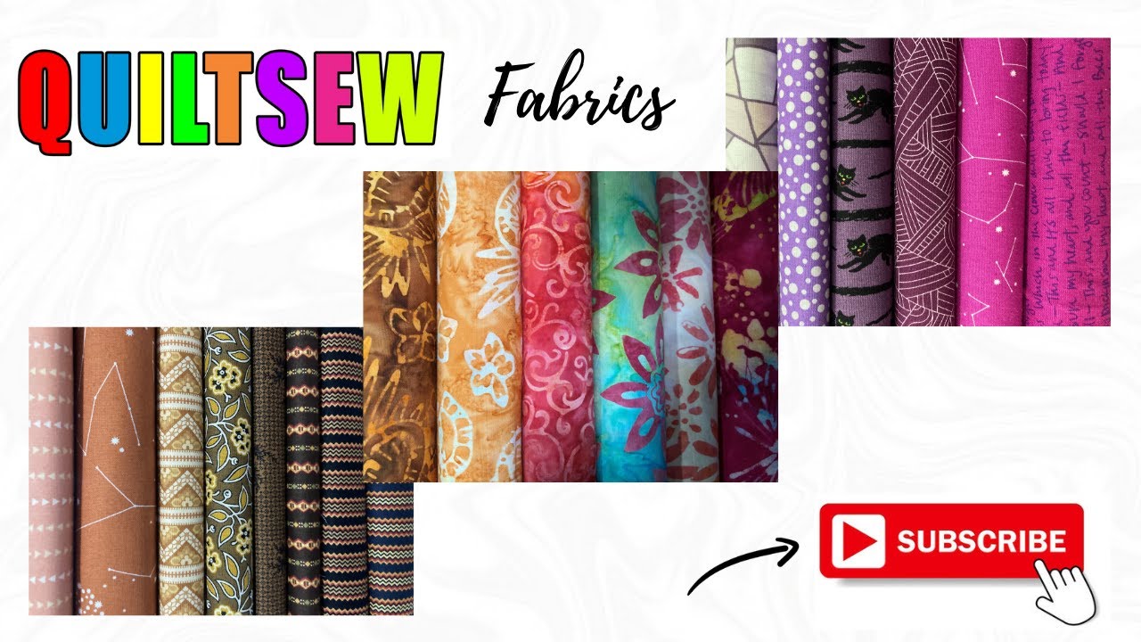Fabrics December 2021 | QUILTSEW | South Africa