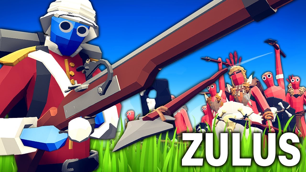 1000 Zulus CHARGE 152 Red Coats! TABS Anglo-Zulu War