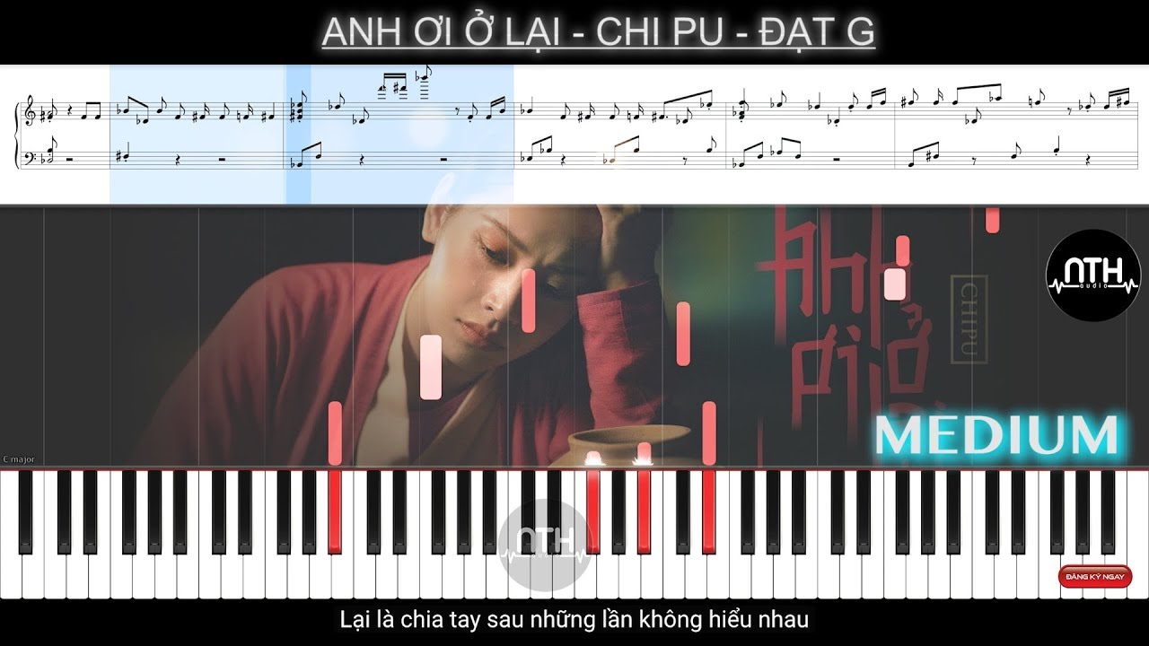 Hướng Dẫn - Anh Ơi Ở Lại - Chi Pu - Piano Tutorial
