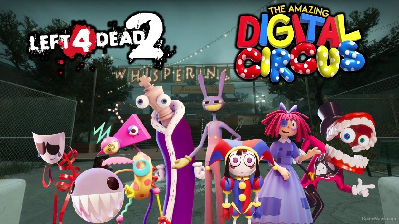 Left 4 Dead 2 Crossover The Amazing Digital Circus