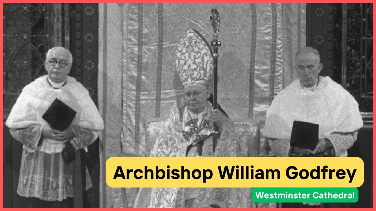 The Solemn Enthronement of Mons. William Godfrey as Archbishop of Westminster [February 1957]