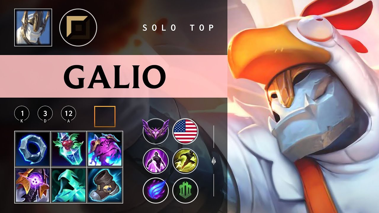 Galio Top vs Sylas - NA Master Patch 26.02