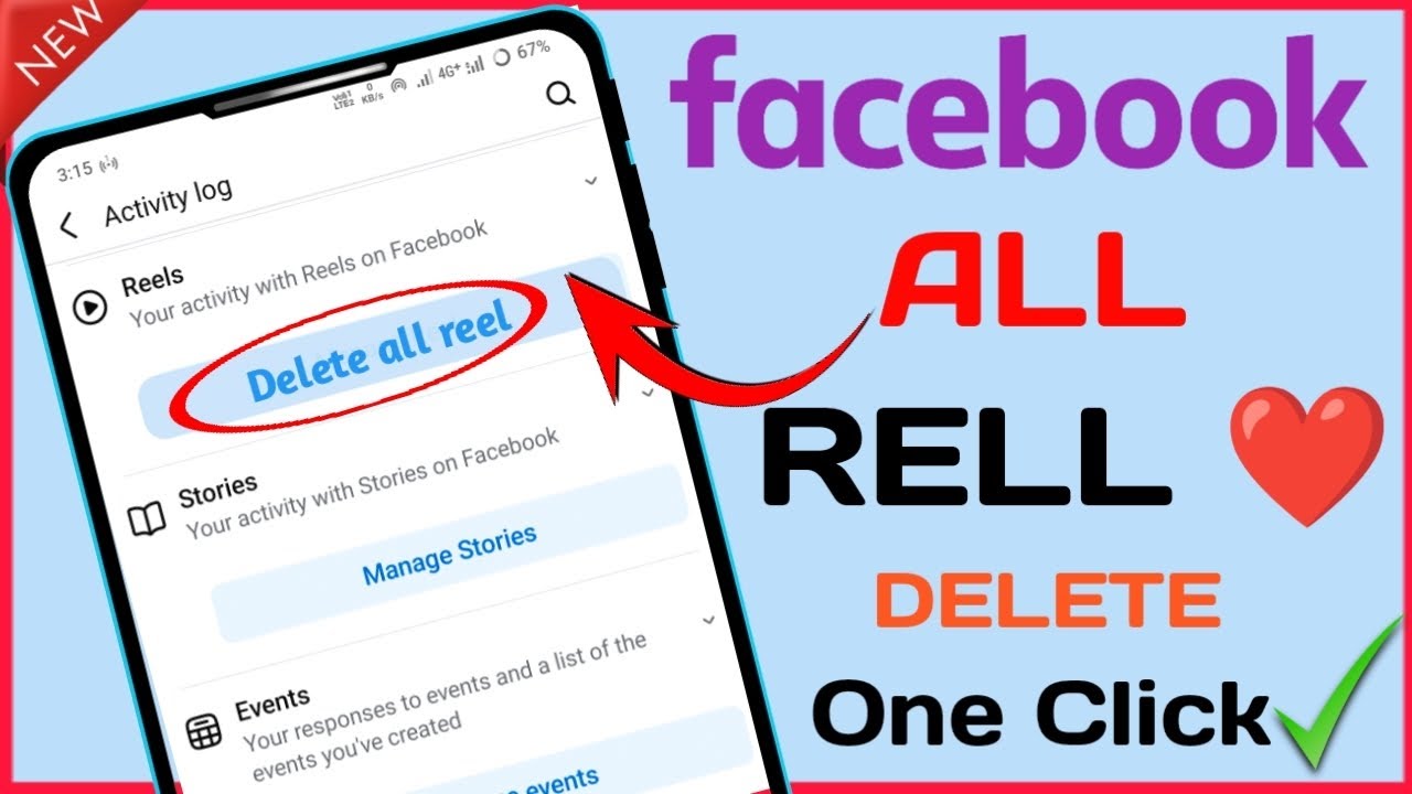 facebook all reels delete kaise kare ! how to deete facebook all reel 2025
