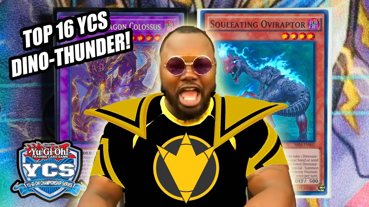 Yu-Gi-Oh! Топ-16 YCS Pasadena: Обзор колоды Dinosaur Thunder 2018! С участием Блэр Хантер! (DINO ...