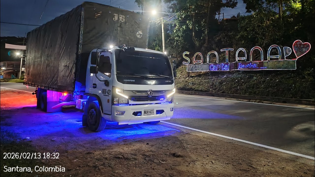 De paso por Santander hacia Boyacá (Pinchote - Santana) en la DONG FENG 7000 MAX 🚚🏜🛣⛰️