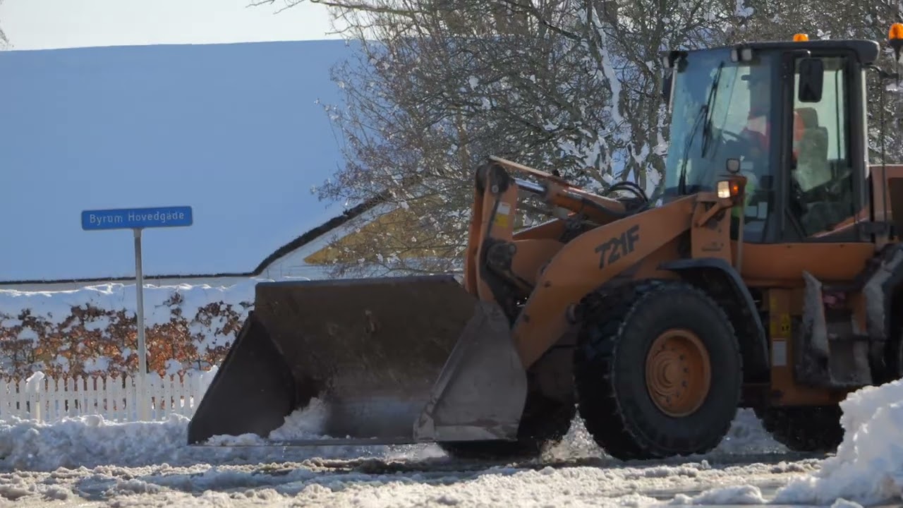 Fantastisk smuk dag på Læsø dagen efter snestorm i marts 2023