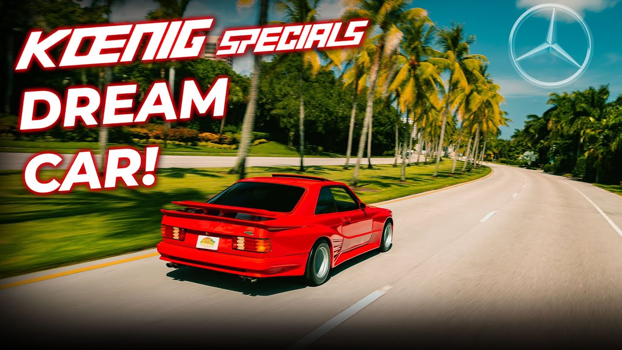 80s WIDEBODY ICON!! Koenig Specials 560 SEC Mercedes