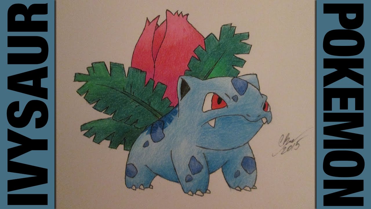 Speed Drawing Ivysaur || Pokemon