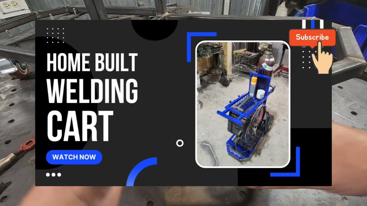 DIY welding cart part 2, custom built