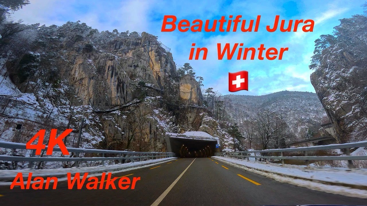 Beautiful Switzerland🇨🇭 in Winter ❄️ 🇨🇭Jura 🎧 Alan Walker 🎵