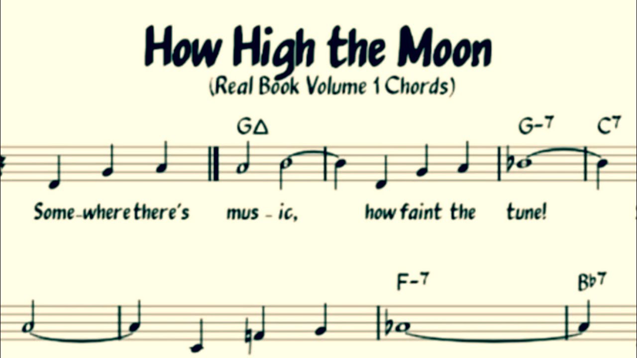 How high the moon 