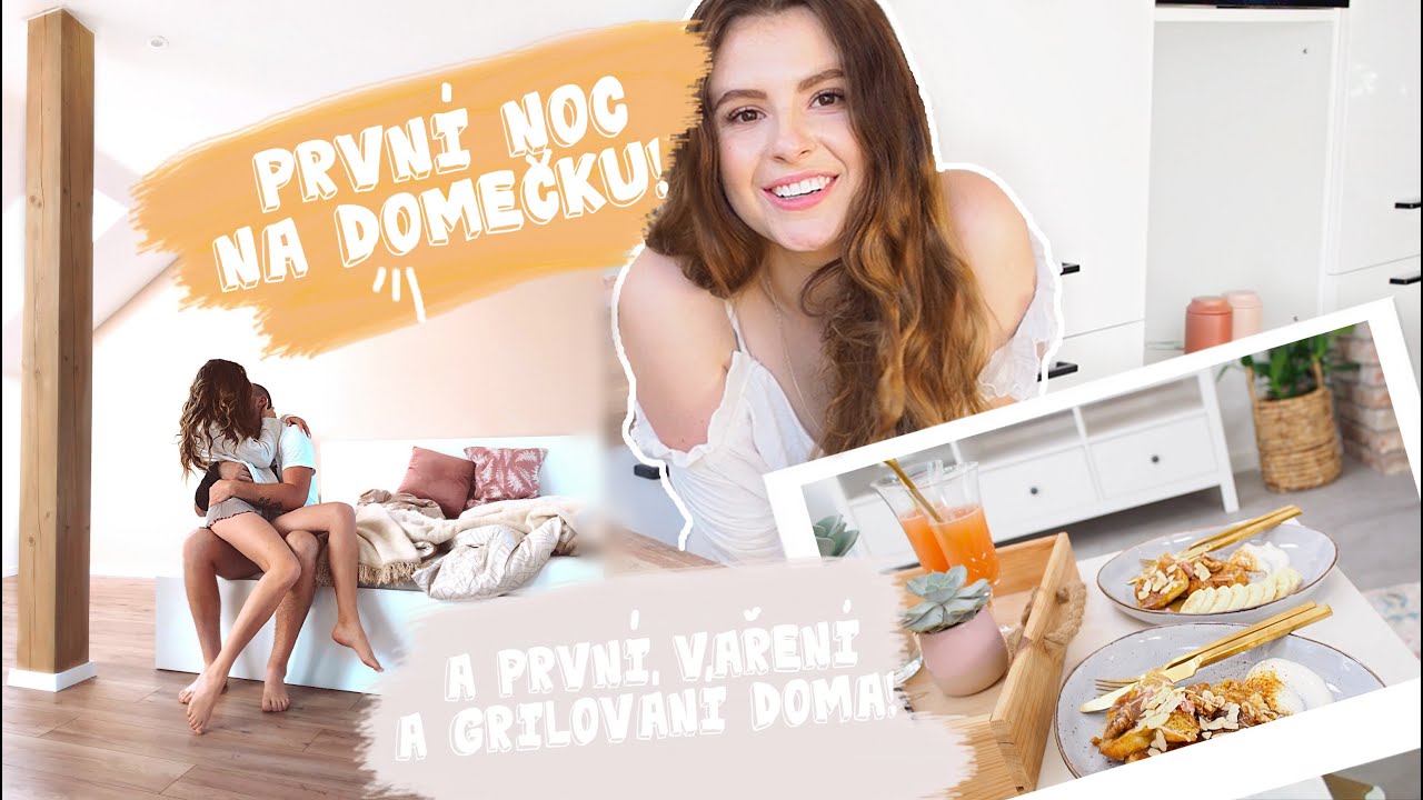 VLOG | STĚHUJEME SE DO DOMEČKU! #4 První NOC DOMA !
