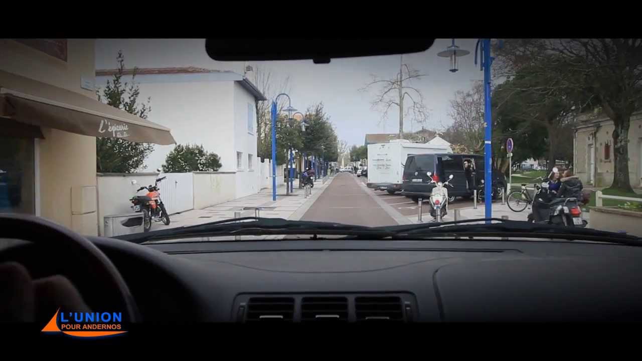 Joël Confoulan visite la ville d'Andernos