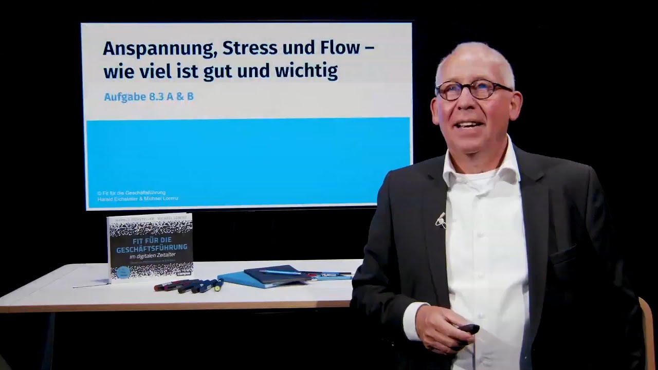 Anspannung, Stress und Flow &ndash; die richtig Balance finden | Selbstorganisation im Unternehmen