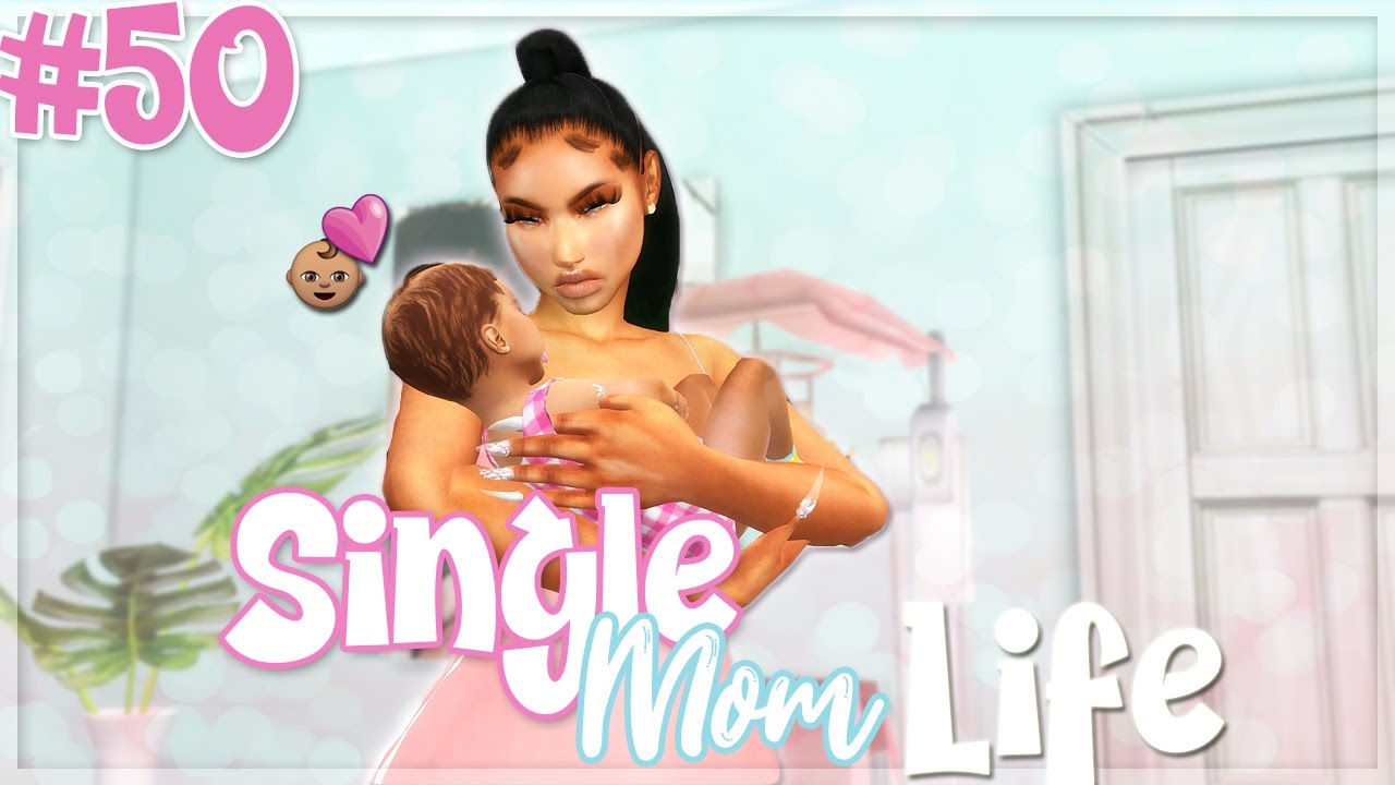 Welcome Amayah 🍼🎀 | Sims 4: SINGLE MOM LIFE #50