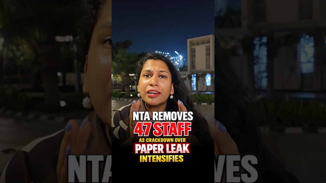NEET Latest News 🚨 NTA Removes 47 Staff After NEET Paper Leak | Big Action by NTA Update #neet2026