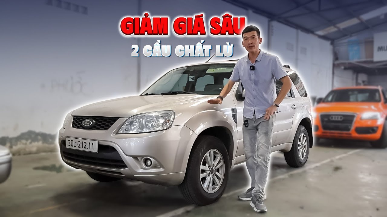 GIẢM CÒN 265tr - FORD ESCAPE 2 CẦU...máy zin gầm chắc - GIÁ CỰC MẮC LÒNG