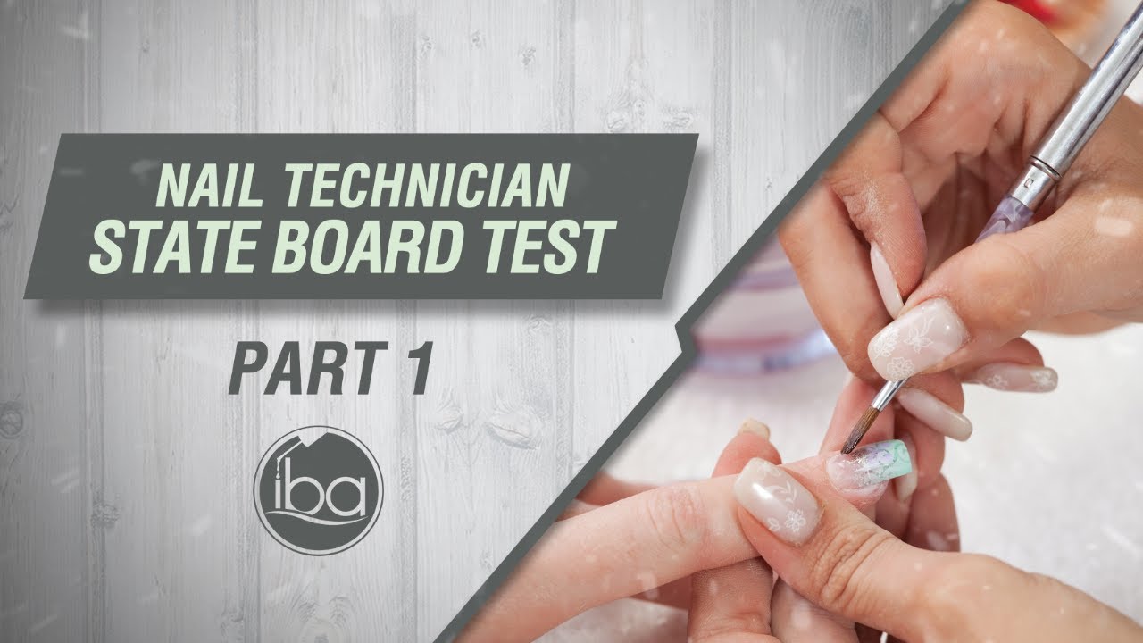 Nail Technician State Board Test Part 1