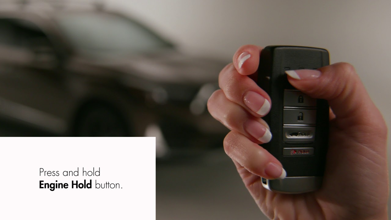 How to use the accessory Remote Engine Start