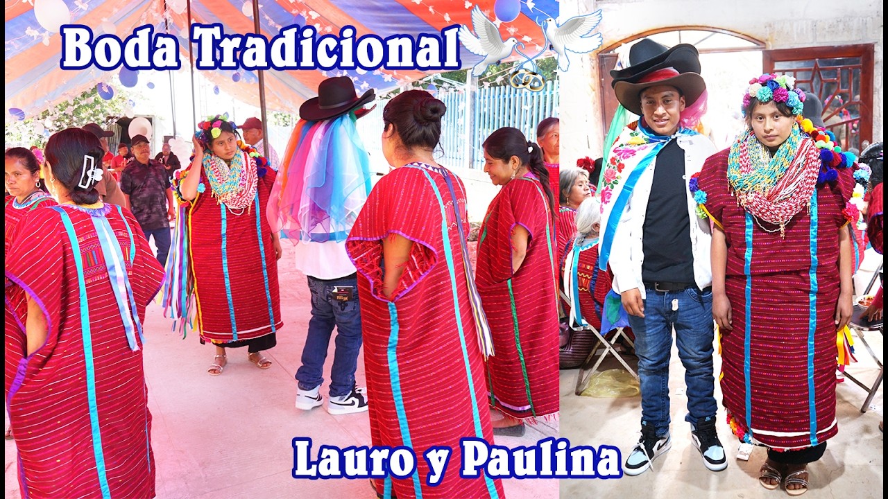 Boda Tradicional Triqui  de Lauro y Paulina en Santa Cruz Tilapa PARTE 1