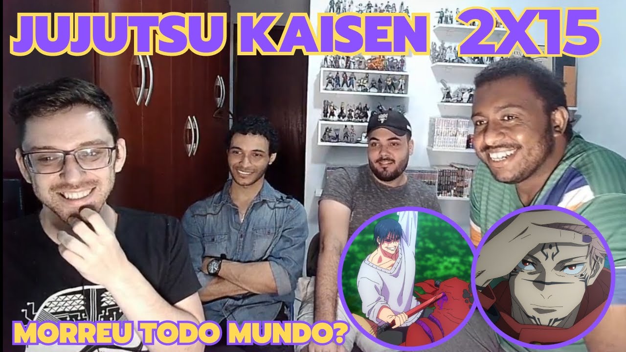 React Jujutsu Kaisen 2x15 / Toji, Jogo, Morte, Sukuna! TEVE DE TUDO!! 😯😯😯