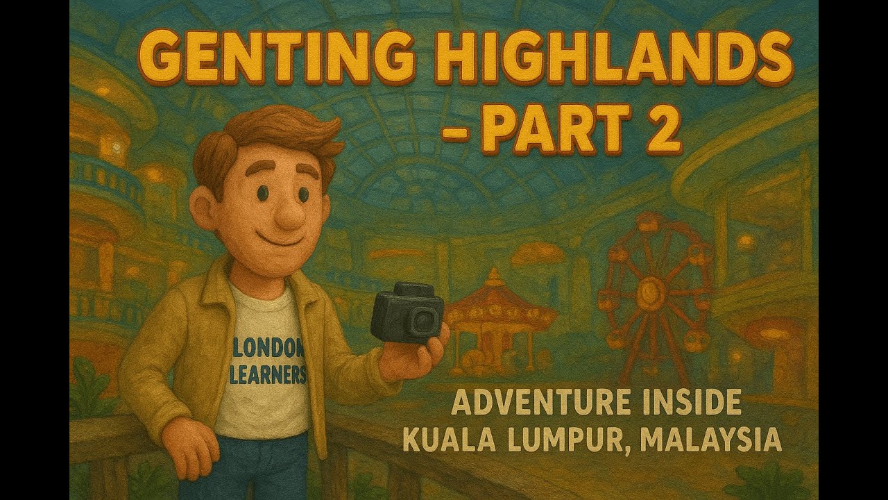 London Learners to Genting Highlands via Cable Car in the Mountains of Pahang, Malaysia in 4k Part 2