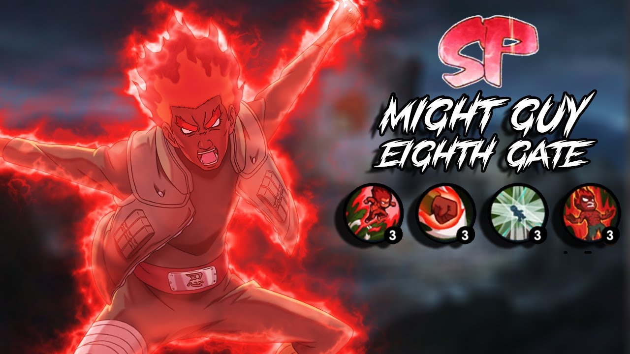Naruto Rasengan Rivals - Might Guy Eighth Gate Gameplay - Chakra Resonance
