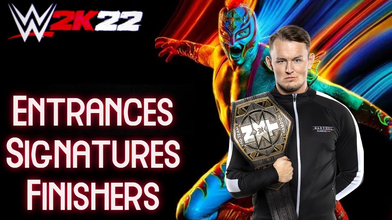 WWE 2K22 Entrances/Signatures/Finishers: Marcel Barthel