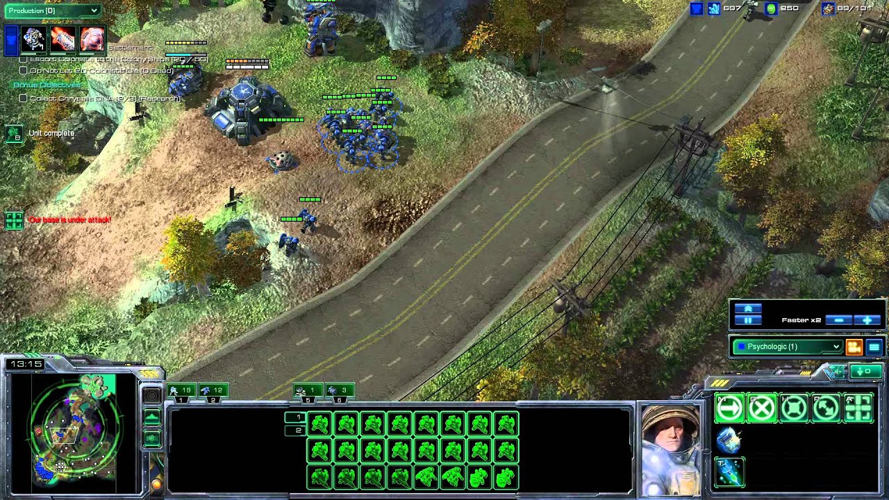SC2: The Evacuation - Brutal Challenge - All Zerg Bases Destroyed