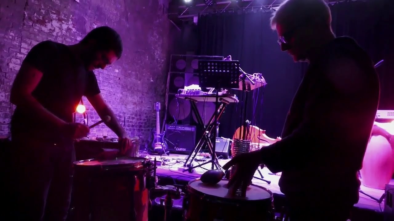 Giacomo Salis & Paolo Sanna Percussion Duo live@ Magazzino sul Po, Torino (excerpt #1)