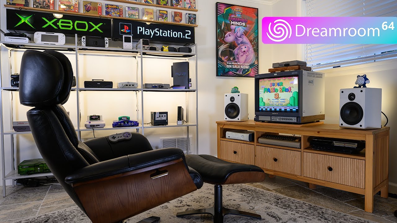 8 Improvements to my Retro Gaming Setup! | Dreamroom64