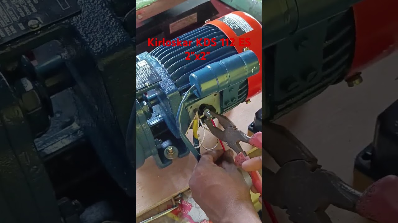 1hp Kirloskar KDS 112 es 2