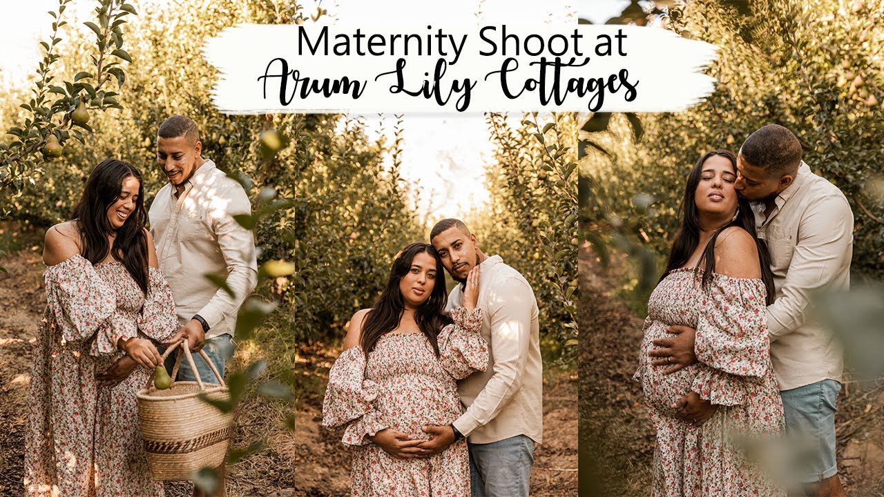 Maternity Shoot Behind the Scenes | Arum Lily Cottage's | South African Youtuber