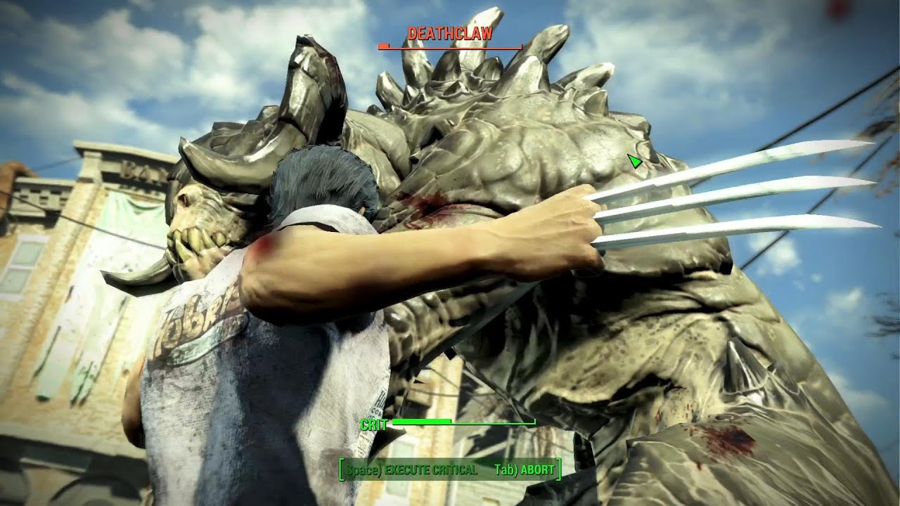 The Wolverine in Fallout 4
