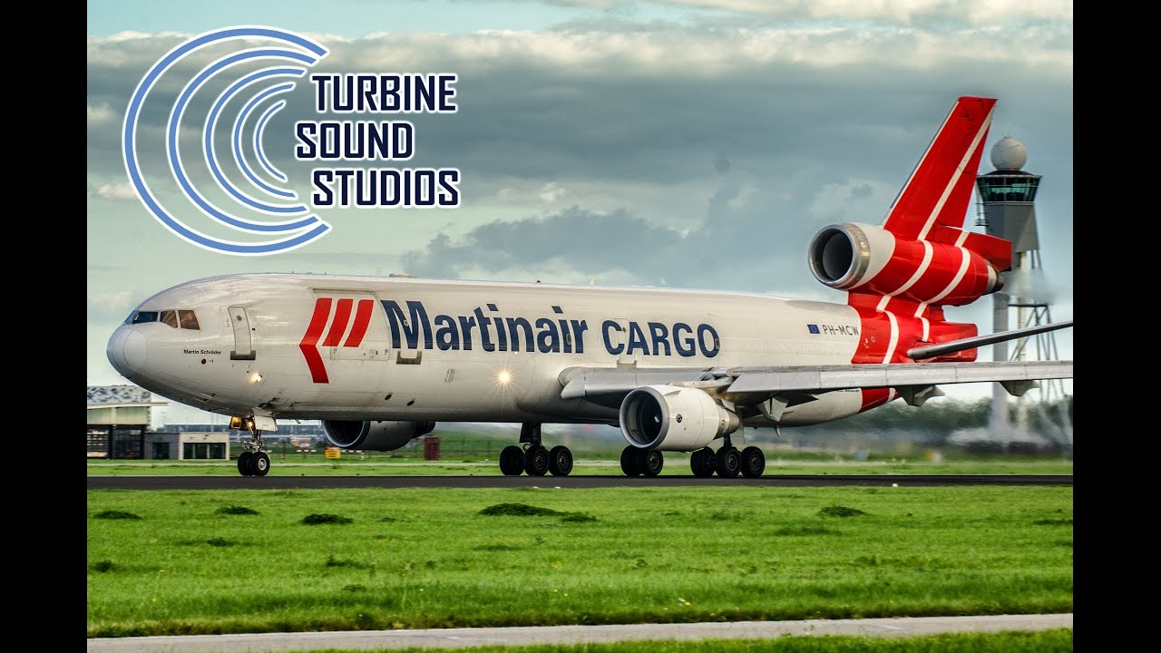 MD-11 Martinair - Awesome PW4000 sounds!!