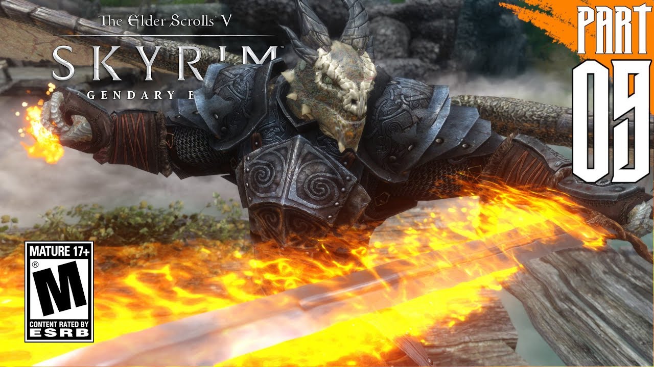 【SKYRIM 200+ MODS】Argonian Gameplay Walkthrough Part 9 [PC - HD]
