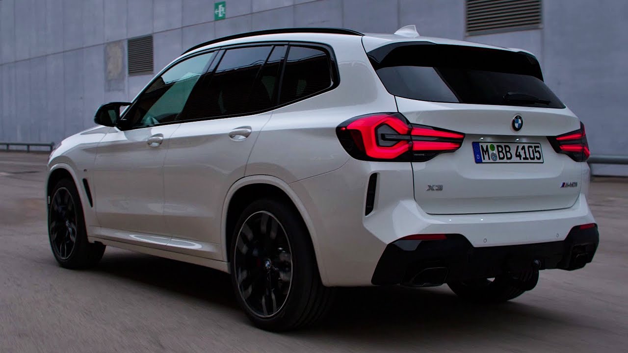 BMW X3 2022 - Детали вождения, экстерьера и интерьера