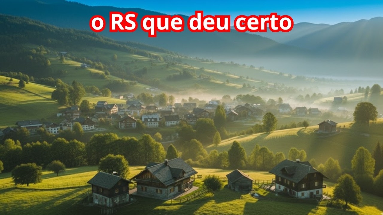 Cidade de Primeiro Mundo Isolada no RS