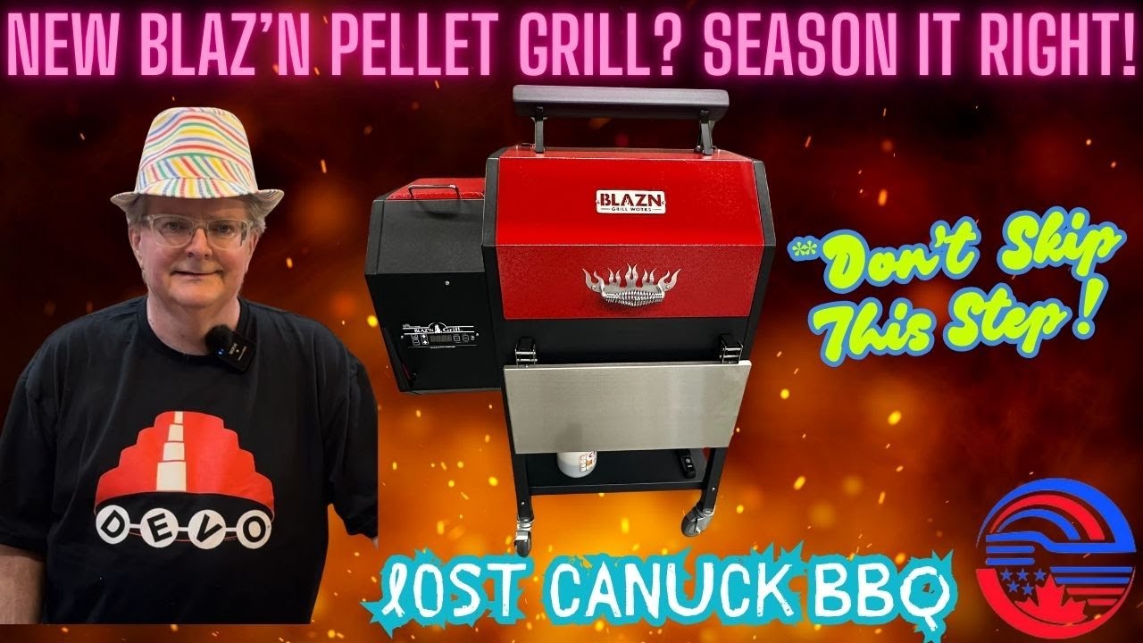Blaz'n Grill Works Grand Slam Grill 🍖🔥: Seasoning & Burn-In Hacks!