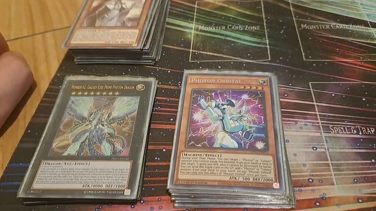 Dons best Galaxy Eyes Photon Dragon with Tachyon Dragon deck profile.