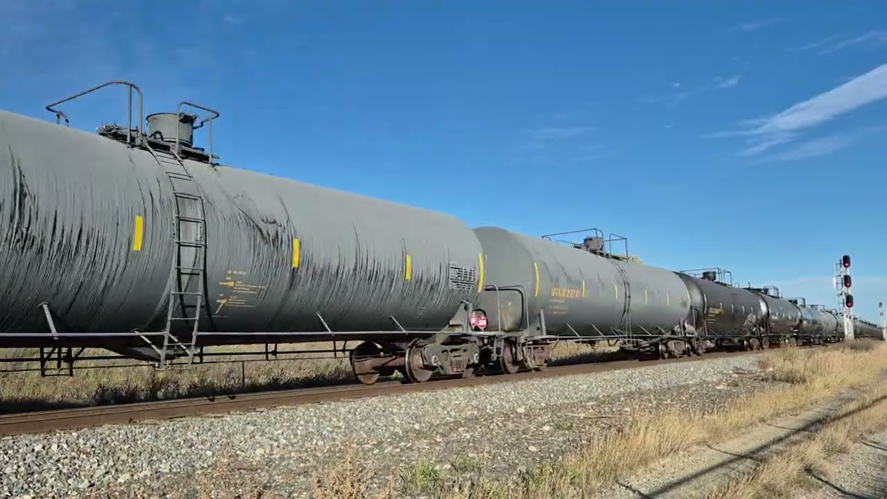 CPKC Train 201 at Kieth, AB