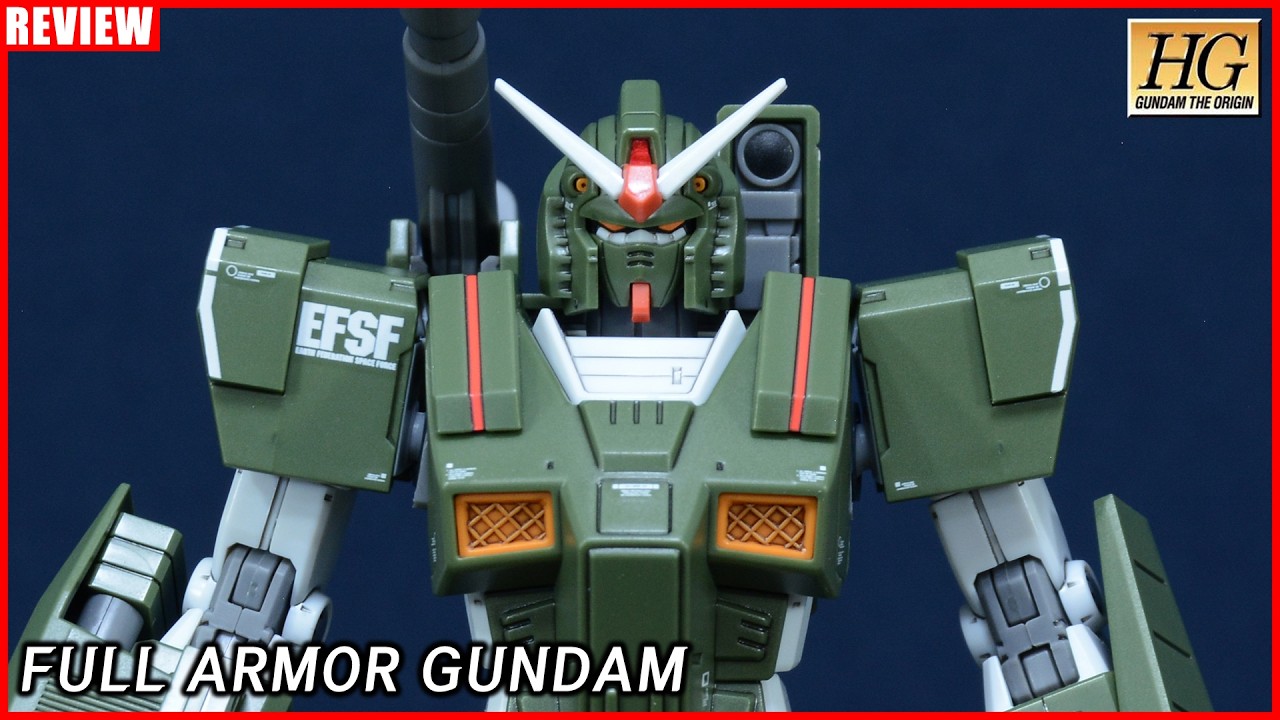 RX-78 건담의 강화 플랜! 풀 아머!! HG로 등장! - HGGTO MSD FA-78-1 풀 아머 건담 [REVIEW] (EN, JP, ZH-CHT, KR Sub)