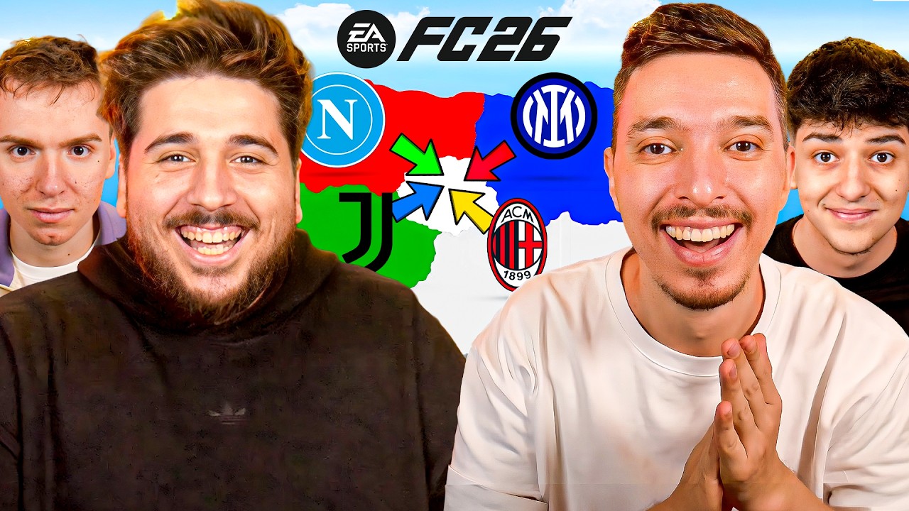 SURPRIZE IN LANT IN ULTIMA ECHIPA DIN SERIE A CASTIGA THEO VS ROMEO VS PAPPA VS PONTACUL! EA FC 26