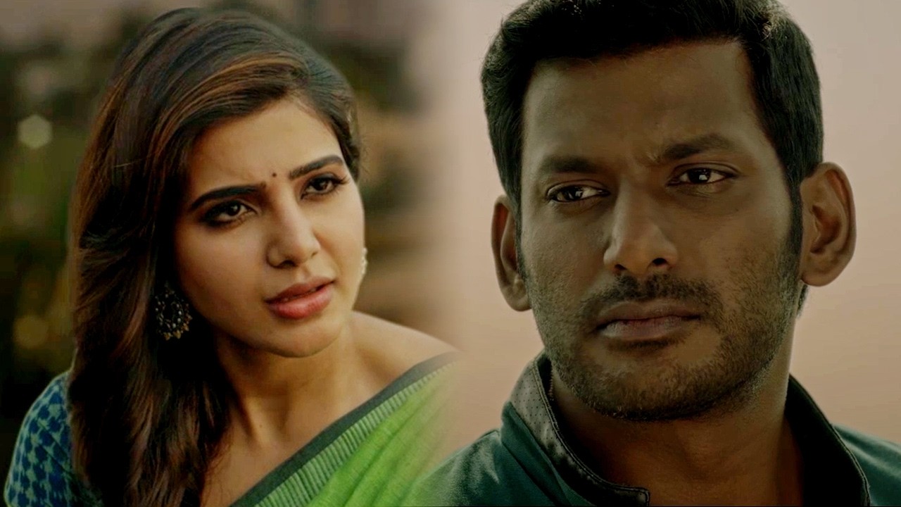 विशाल को सामंथा ने 30 दिनों तक परिवार के साथ समय बिताने बोली | The Return of Abhimanyu फिल्म का सीन