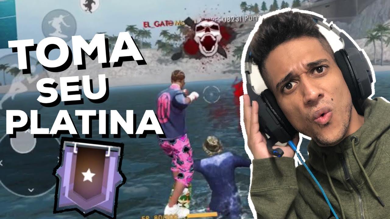 ESTOU ME VINGANDO DOS PLATINAS!!! EL GATO FREE FIRE