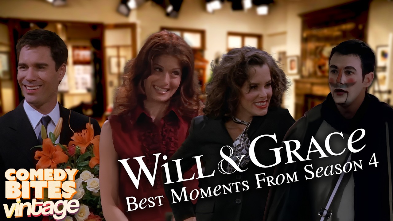 Will & Grace Season 4 Best Moments You Can’t Miss! | Comedy Bites Vintage