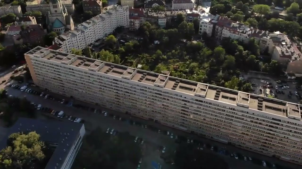 Wrocław Krzyki z drona