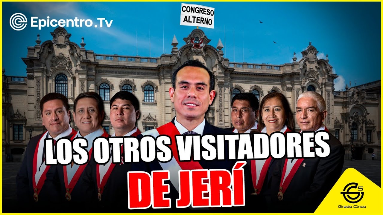 Jerí: por qué lo visitan congresistas|Jerí 70% de desaprobación|Los Pulpos: frustrada fuga a Chile