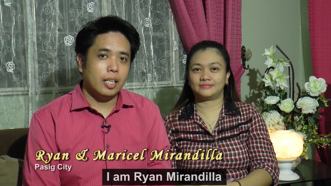 Blessing Testimony of Ryan and Maricel Mirandilla